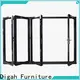 fireproof aluminium sliding patio doors swing series for dining room 1