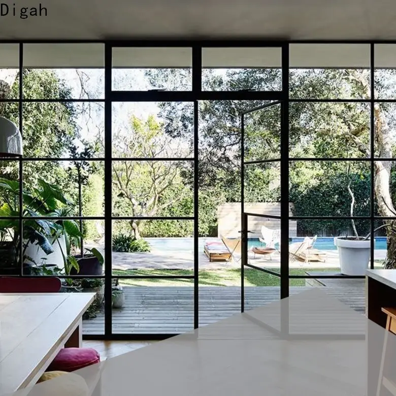 soundproof aluminium doors prices frame in different color for bathroom 1