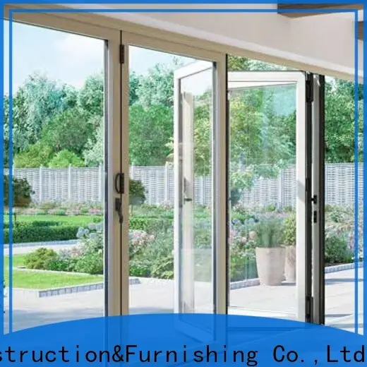 anti-burglar aluminium door folding factory price for dining room 1