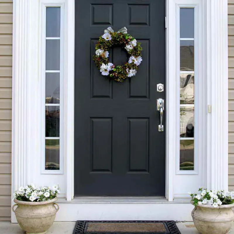 Digah  Colorful Aluminium Frame Swinging Glass Doors Aluminium Door Series image2