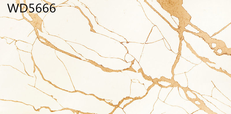 AOFEI price gold in quartz rock value factory for flooring