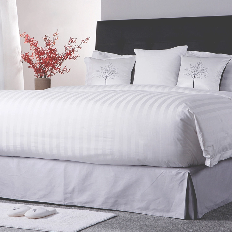 Juego de cama de sábanas de algodón egipcio 100% de lujo de 5 estrellas Hotel Collection 1