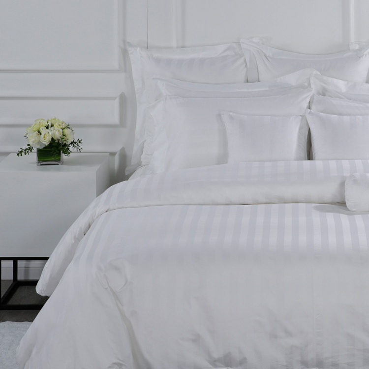 Luxury 5 Stars Hotel Collection 100% Egyptian Cotton Sheets Bedding Set 7