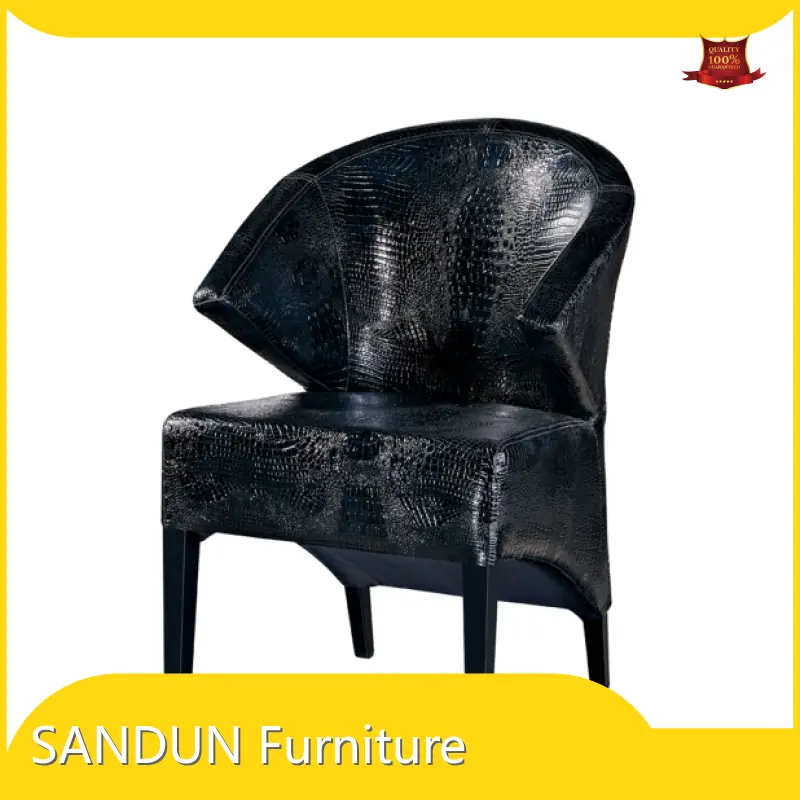 FOSHAN / GUANGZHOU /SHENZHEN SANDUN Furniture Brand Wooden Chair with Cushion Seat Supplier 1