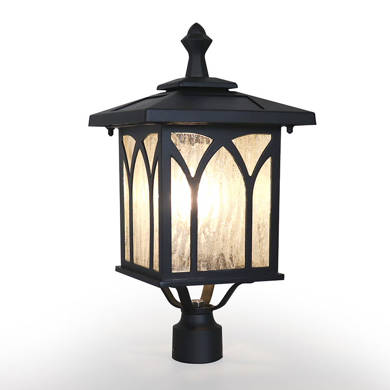 Kemeco 2x2 Fence Post Lights 2way Switching for Backyard Lighting Kemeco