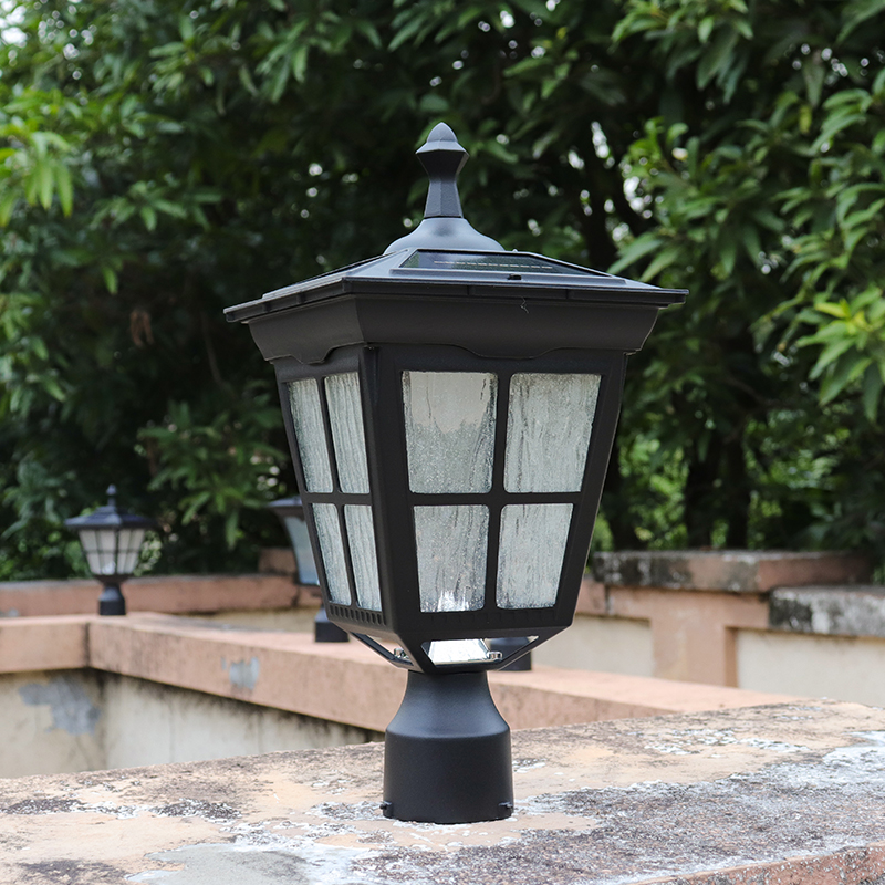 kemeco st4311aq led cast aluminum solar post light