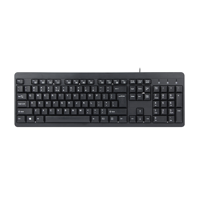 ¿Qué tipo de teclado de computadora de oficina hay? 1