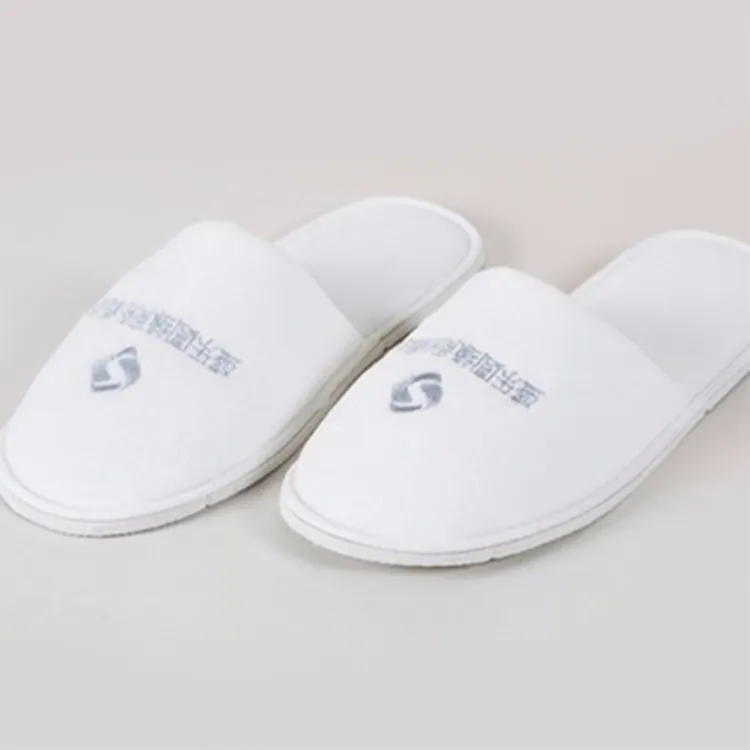 Grey Spa Slippers Yes - for Guest Room Linen - ELIYA 1