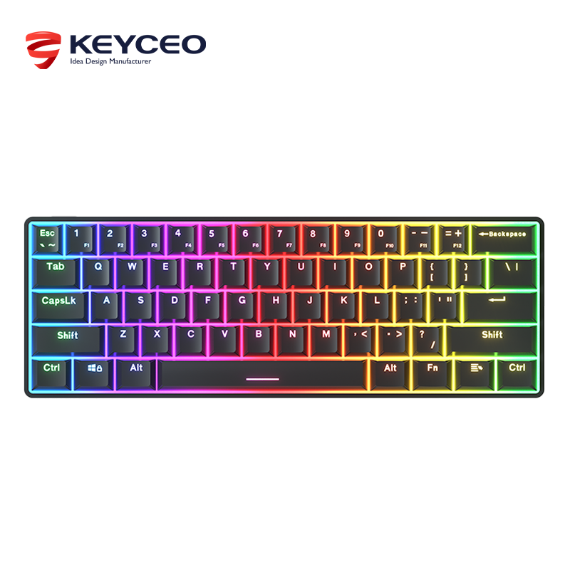 Pc Gaming Accessories Rainbow and RGB Keyceo 6