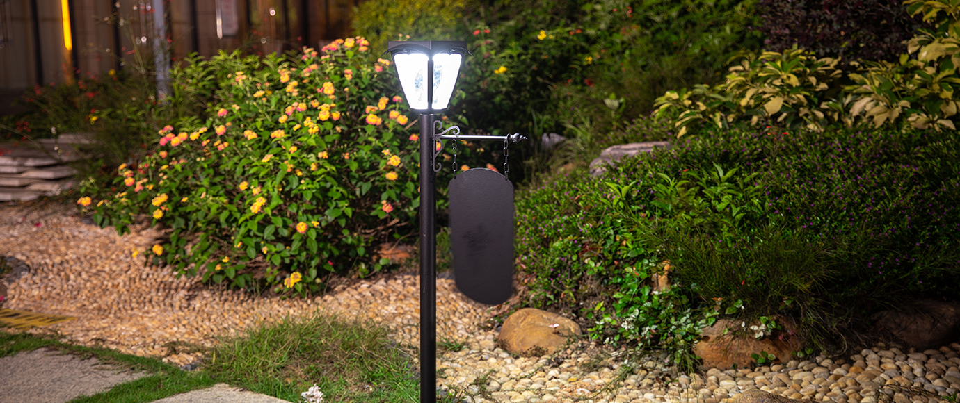 Quality LumusSolem Brand Warm Light (2900-3200k) +rgb Solar Powered Lawn Lights 10