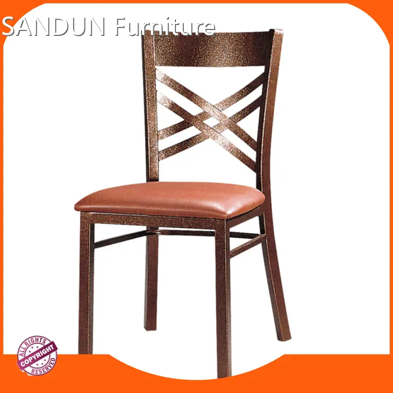 100 PCS SANDUN Furniture Brand Coffee Shop Cafe Wooden Iron Chair Factory 1
