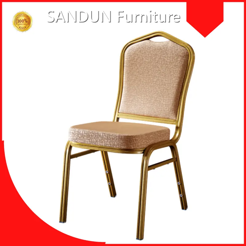 Hotel Banquet Restaurant Conference Meeting Event Party Hall Etc. SANDUN Furniture Brand Upholstered Chairs with Wooden Arms Manufacture 1