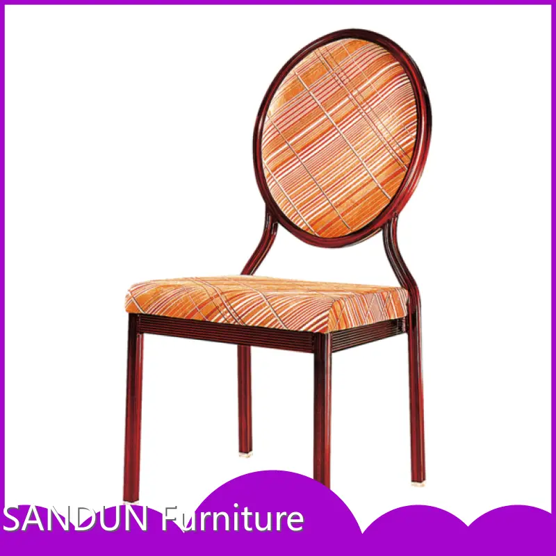 FOSHAN GUANGDONG Aluminum Stack Chair Manufacturer FOSHAN GUANGDONG SANDUN Furniture Brand 1