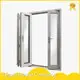 Customized Colorful Aluminium Bifold Doors Aluminium Frame and Tempered Glass - - Digah Company 1