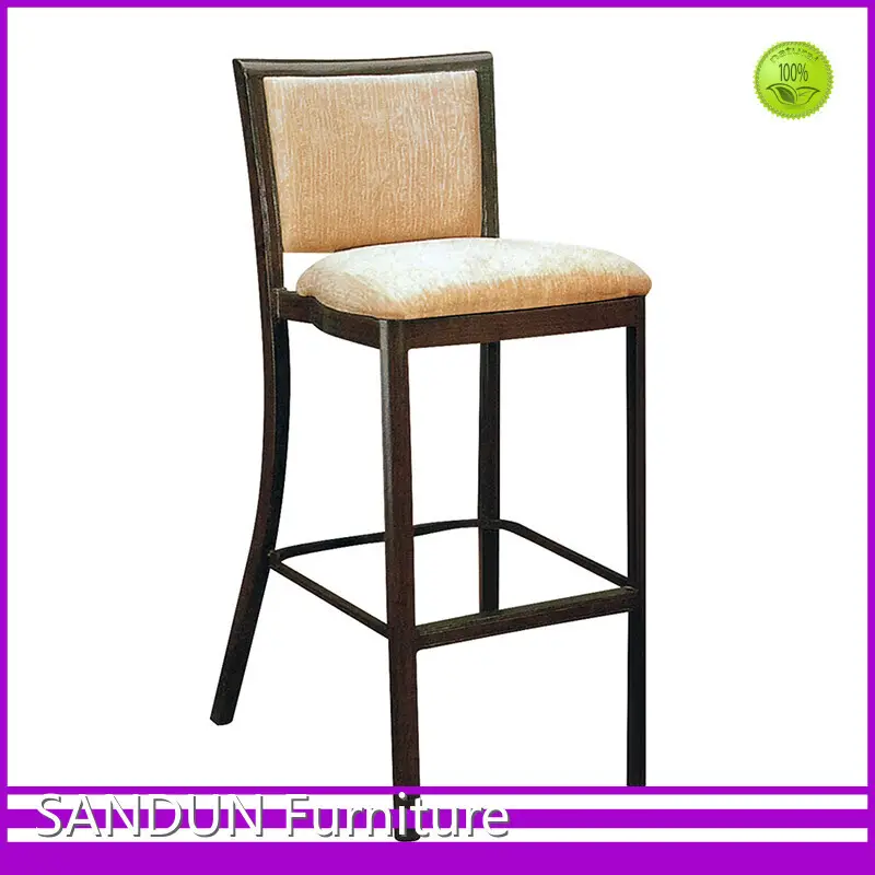 Quality SANDUN Furniture Brand 10 PCS Golden Painting Noble Restaurant Chair 1