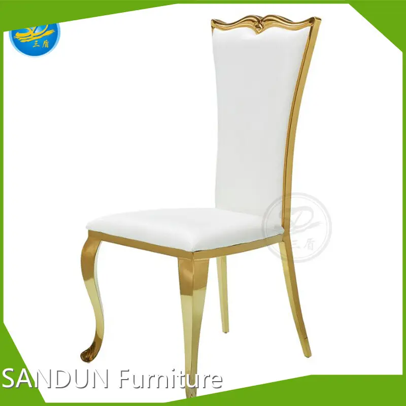 CHINA SANDUN Furniture Brand STAINLESS STEEL HOTEL BANQUET PARTY CHAIR YS-003 Supplier 1