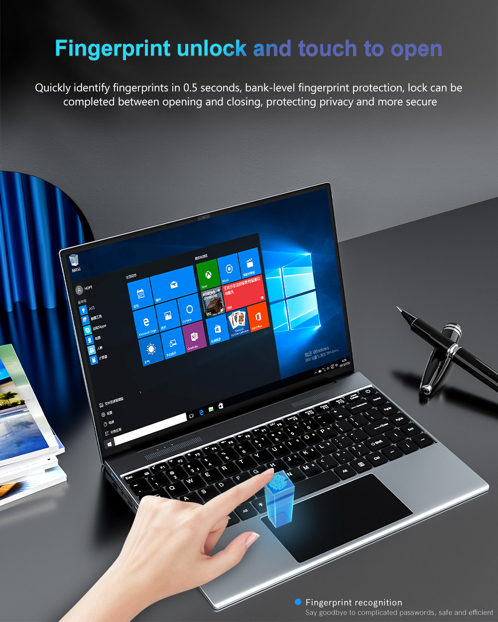 KUU YOBOOK Laptop, 13.5 inch 3K 3000*2000 resolution HD screen Intel Pentium Processor Windows10 29