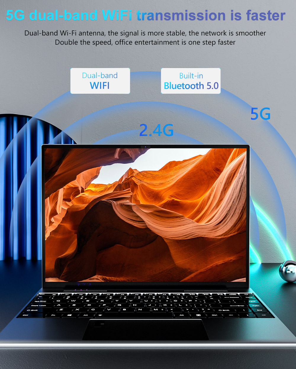 KUU YOBOOK Laptop, 13.5 inch 3K 3000*2000 resolution HD screen Intel Pentium Processor Windows10 30