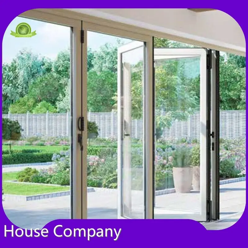 Digah Company Brand Bi-fold Doors Custom Customized Aluminium Frame Sliding Folding Patio D 1