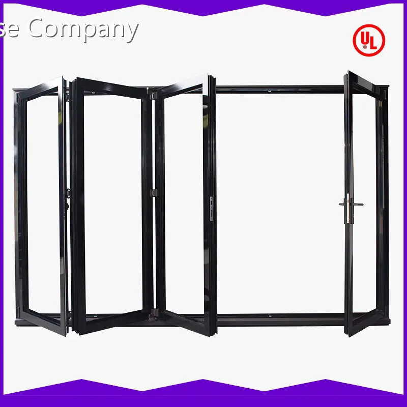 China Digah Company Brand Custom Colorful Aluminium Frame Folding Patio Door Factory 1