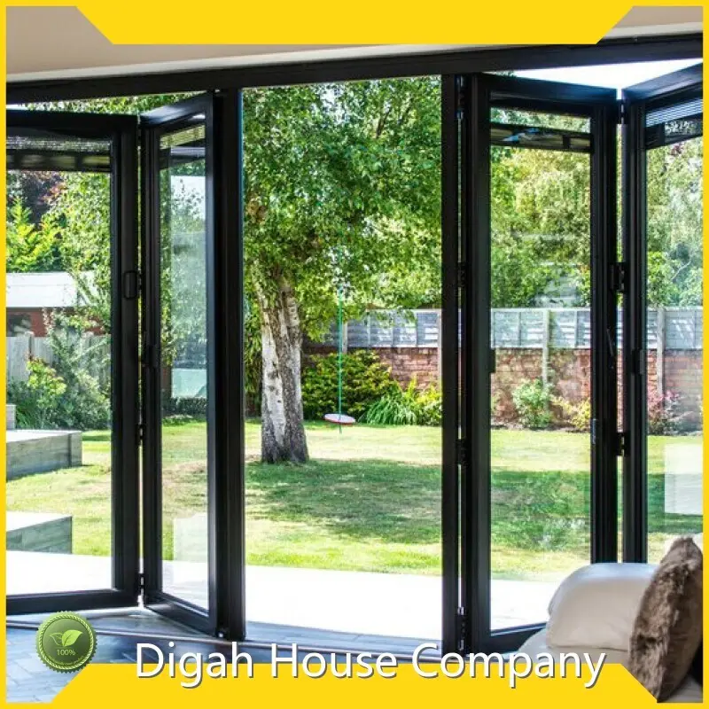 Digah Company Brand Etc. Design Aluminium Frame Sliding Folding Patio Doors Etc. Factory 1
