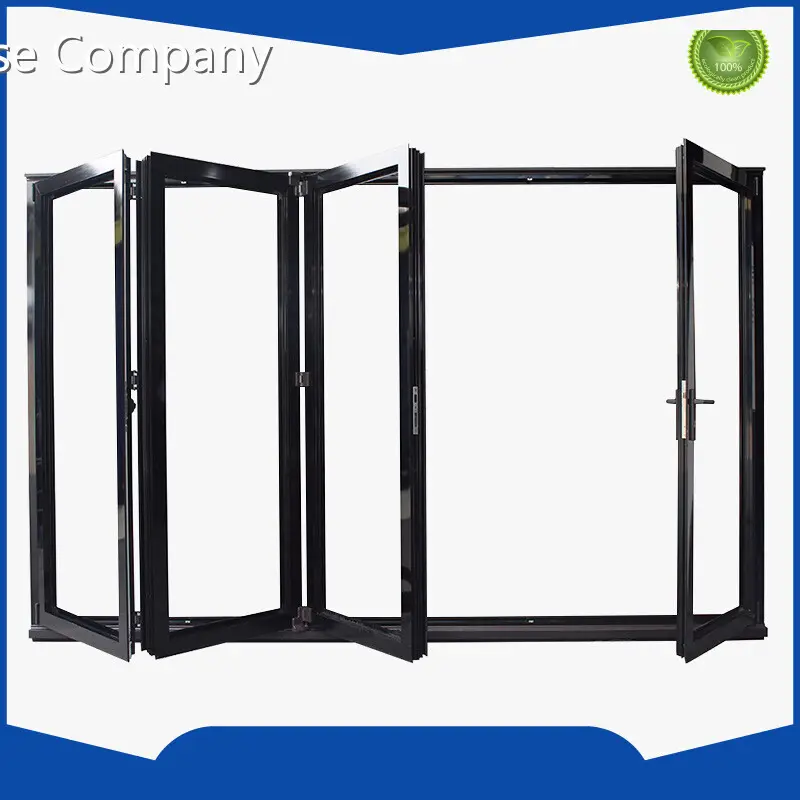 Quality Digah Company Brand 1.Single Or Double As Requirement. 2. Types:tempered Glass Custom Colorful Aluminium Frame Folding Patio Door 1