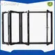 Quality Digah Company Brand 1.Single Or Double As Requirement. 2. Types:tempered Glass Custom Colorful Aluminium Frame Folding Patio Door 1