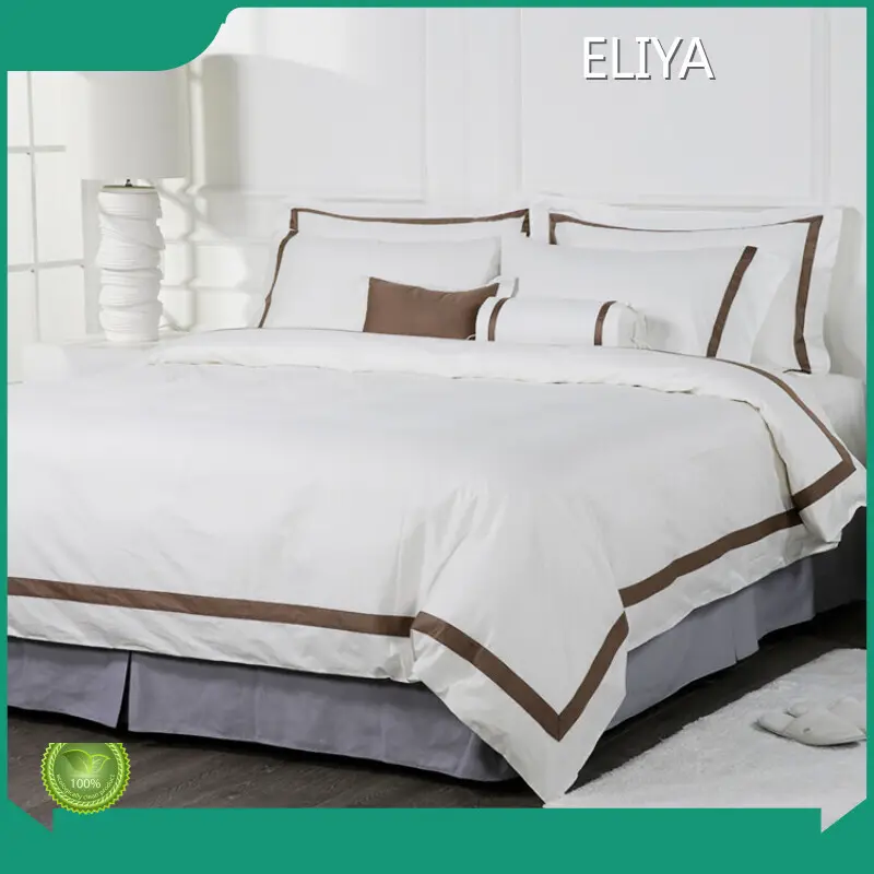Draps de style hôtel GOTS marque ELIYA 1
