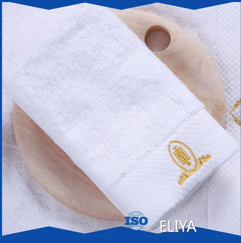 Set de 50 toallas de baño de algodón blanco ELIYA Manufacture 1