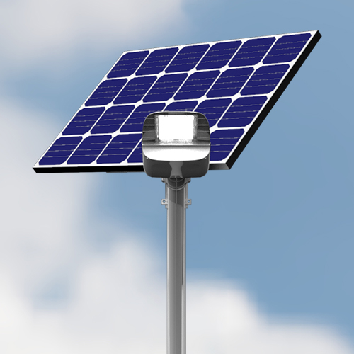 IP66 Golden drapeau panneau solaire réverbère LS-S2102 14