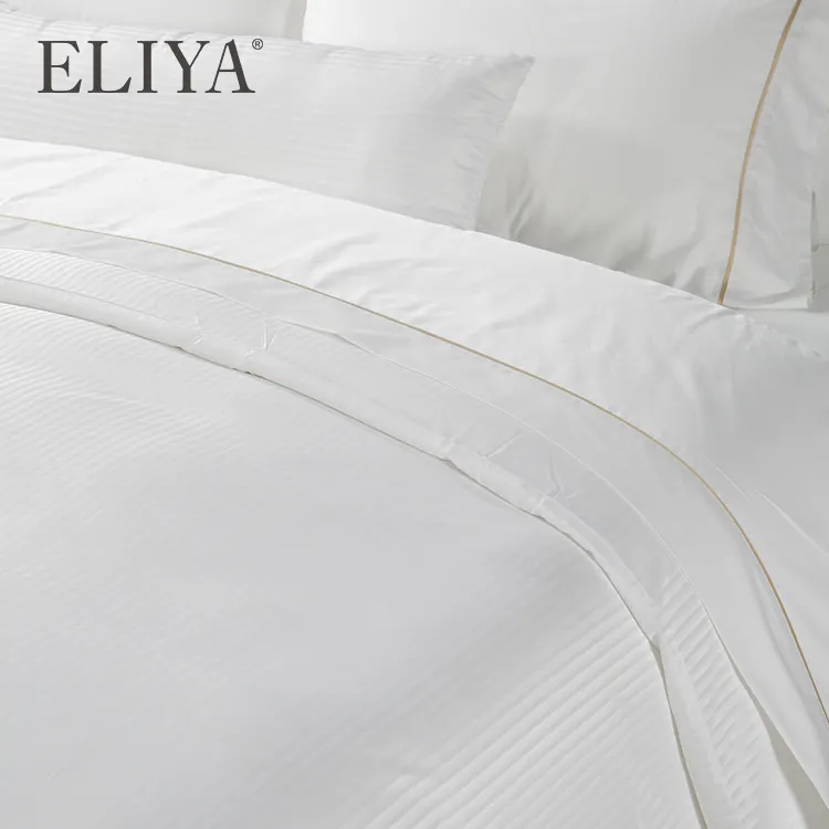 ELIYA العلامة التجارية L/C أوراق سرير الضيافة المخصصة 4