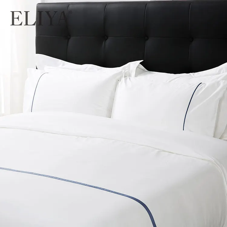Hospitality Bed Sheets OEKO-TEX STANDARD 100 for Guest Room Linen ELIYA 2