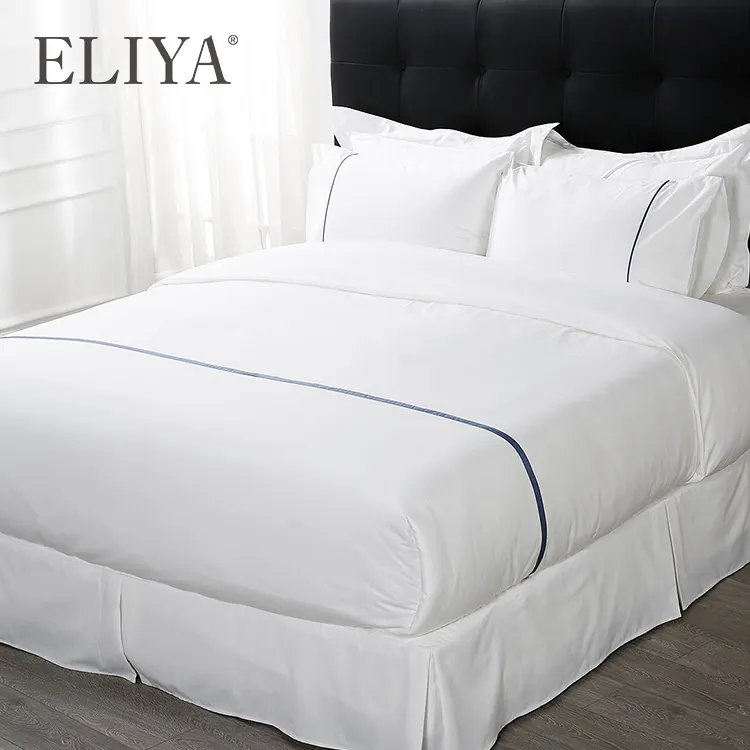 Hospitality Bed Sheets OEKO-TEX STANDARD 100 for Guest Room Linen ELIYA 3