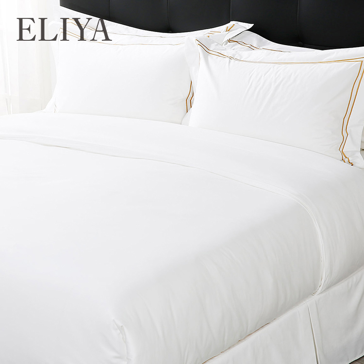 ELIYA Hotel Luxury Border Design Bedding Set Duvet Cover Bed Sheet Wholesale 9