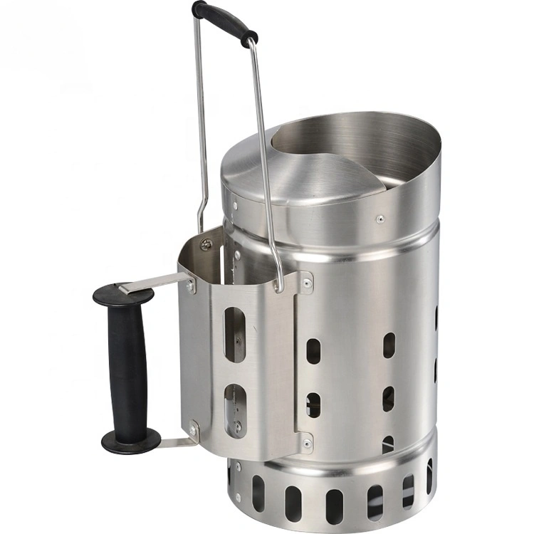 Factory hot selling stainless steel barbecue fire Charcoal Chimney Starter 1