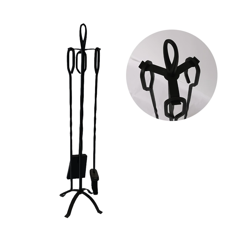 Metal Fireplace Companion Set 5Piece Fire Irons Kit Fireplace Tool Set 1