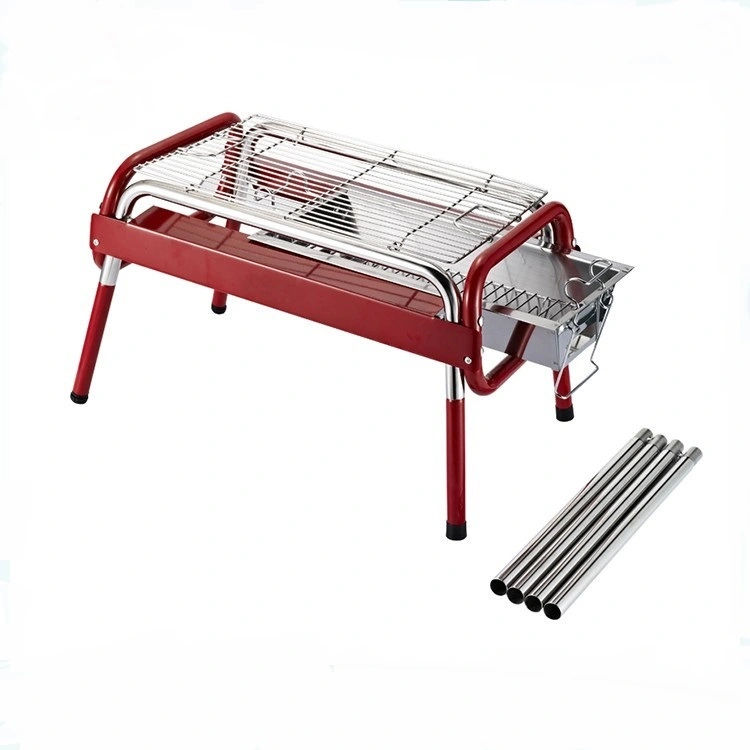 hot selling Wholesale non-stick pan adjustable height detachable outdoor flame induction bbq grill 1