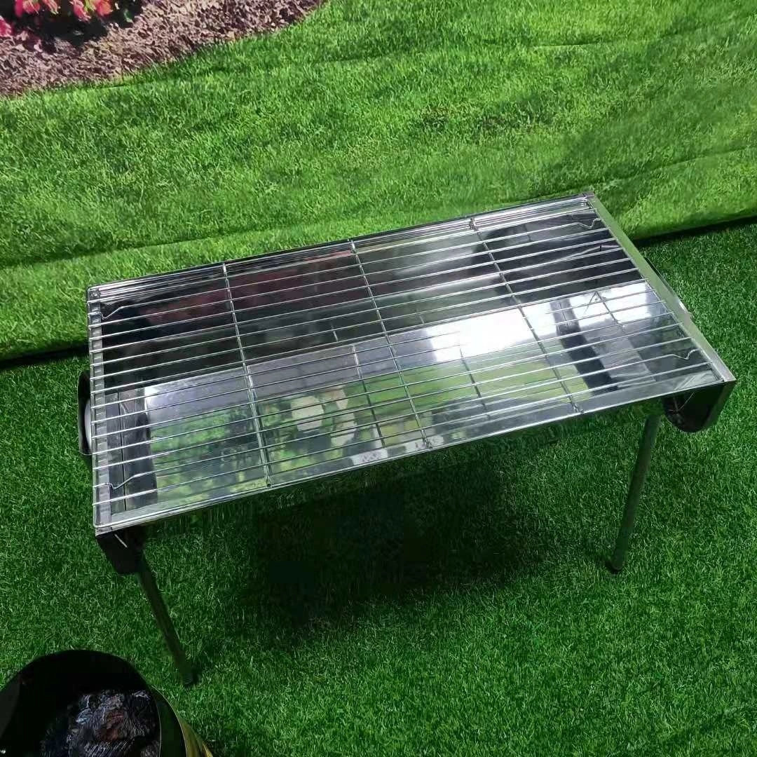 manufacturer price large bbq area stainless steel charcoal grill for family use 1