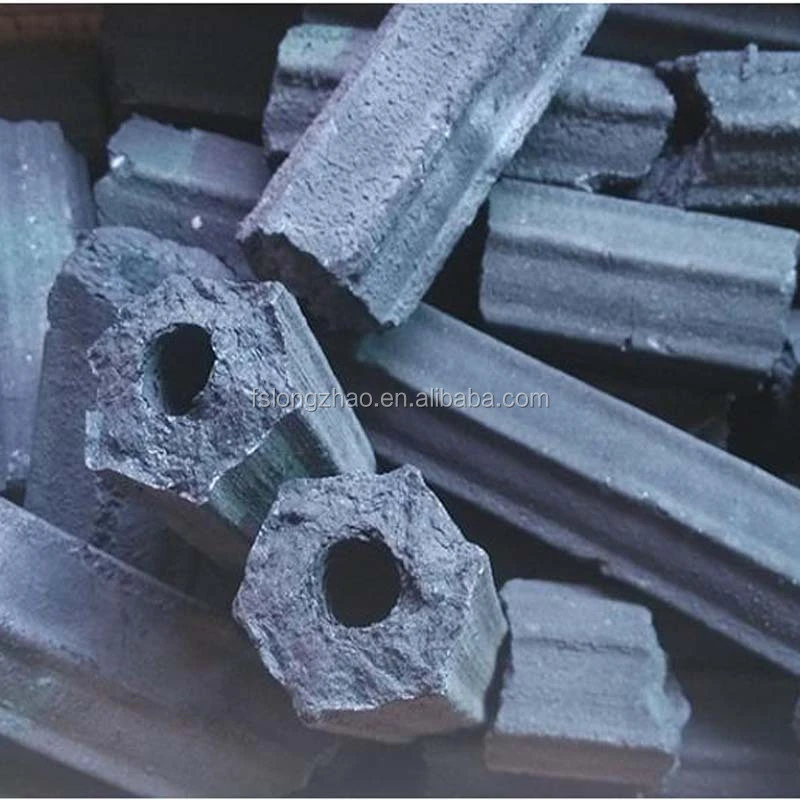 NEW Arrival Hexagonal Sawdust Charcoal Briquette 1