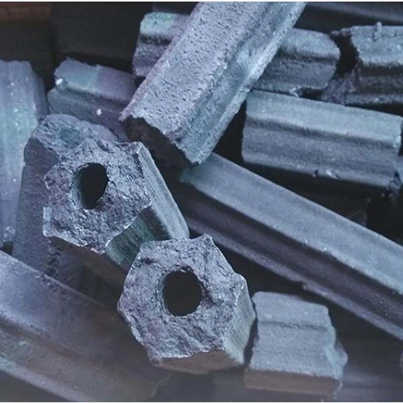 Machine Made Wood Sawdust Charcoal Briquette Smokeless BBQ Charcoal 1