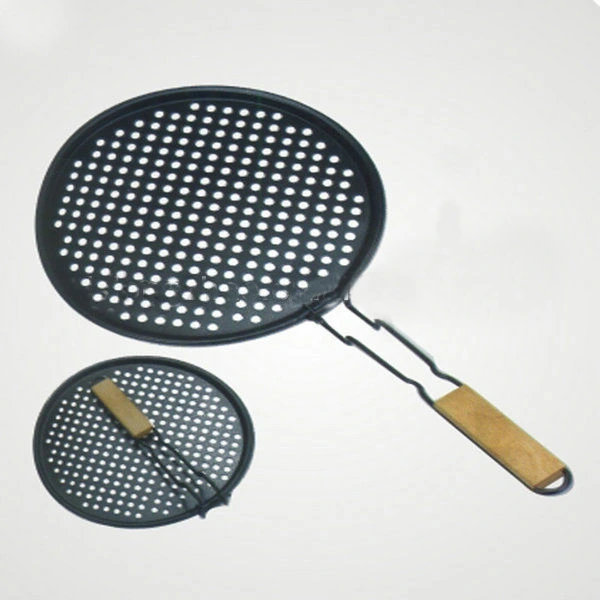 Round Barbecue Pan bbq grill pan grilling bbq pan BBQ-P003 1