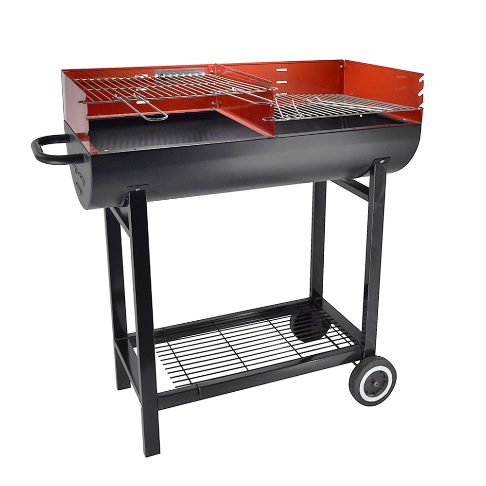 Supplier Direct Selling Price Heat Resistant Open Design Barrel Outdoor BBQ Grill For Outdoor Garden 1