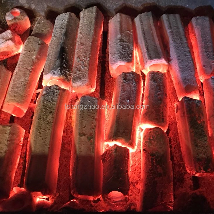 Smokeless wood bamboo sawdust charcoal briquette for barbecue 1