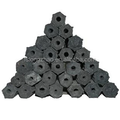 New Trend Eco-friendly Barbecue Hexagon Sawdust Charcoal Briquettes 1