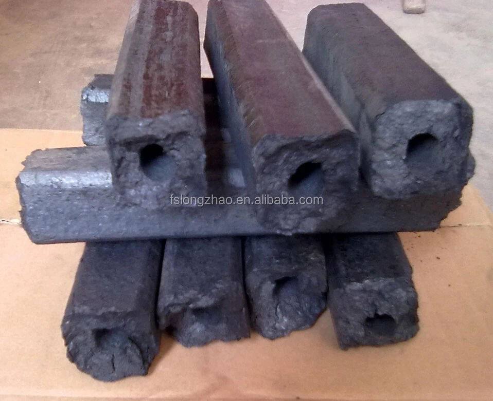 Long burning time factory direct sale bbq charcoal briquette 1