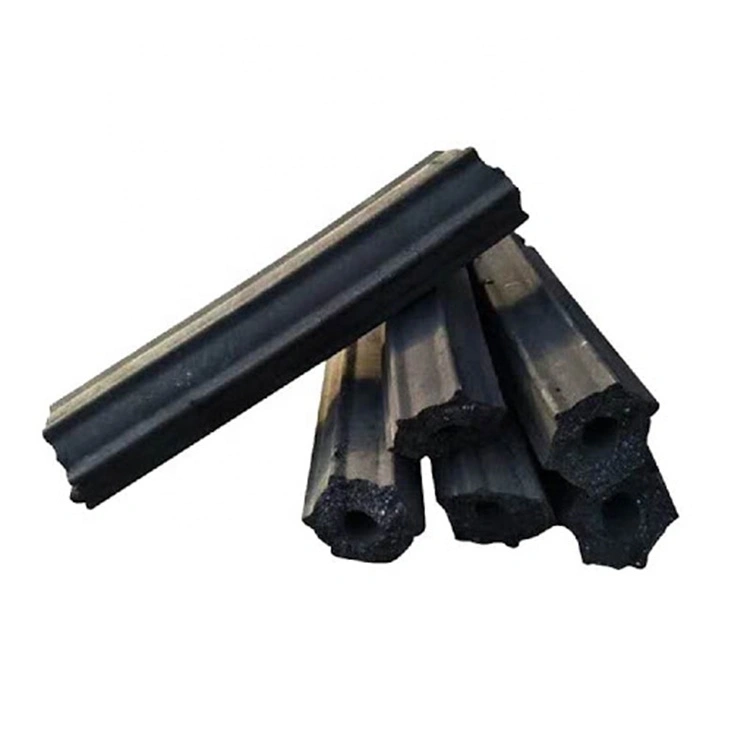 Chinese Bamboo Hexagon Briquette Charcoal 1