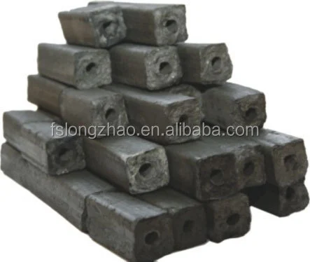 White Ash Barbebcue Charcoal / Sawdust Briquette Charcoal 1