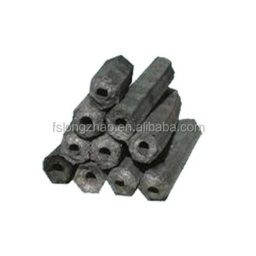 Long burning Bamboo Sawdust Briquette BBQ Charcoal 1
