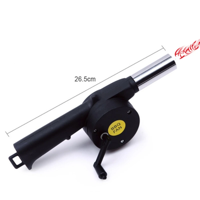 Portable Mini Outdoor Handheld BBQ Blower Bellow BBQ Cooking Fan For Camping Cooking 1