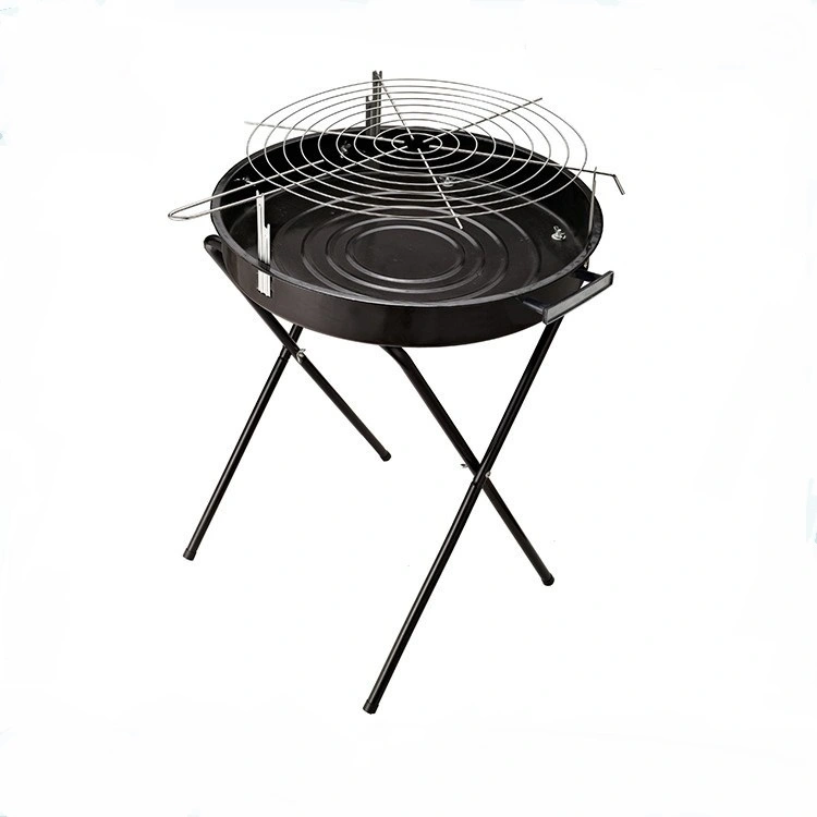 18 inch simple portable easy carry folding BBQ charcoal grill 1